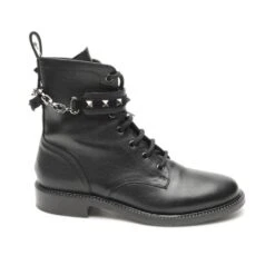 Valentino Rockstud Ankle Boots EUR38 Black