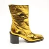 Jil Sander Ankle Boots EUR 40 Gold -Boots Style Shop 1892223 1269 image 1 655dff834076d