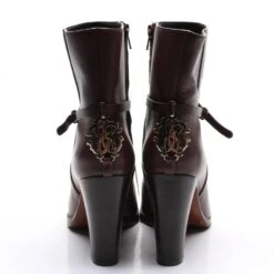 Roberto Cavalli Ankle Boots EUR 41 Bordeaux -Boots Style Shop 1896112 61 image 3 656836fc1a844