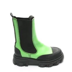 Ganni Chelsea Boots EUR38 Green