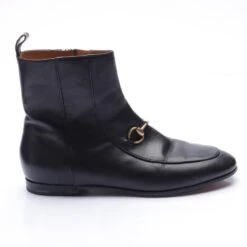 Gucci Horsebit Ankle Boots EUR 37 Black