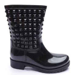 Valentino Rockstud Rain Boots EUR 39 Black
