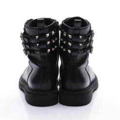 Valentino Rockstud Biker Boots EUR 37.5 Black -Boots Style Shop 1944574 49 image 3 65d5bfe05be4e