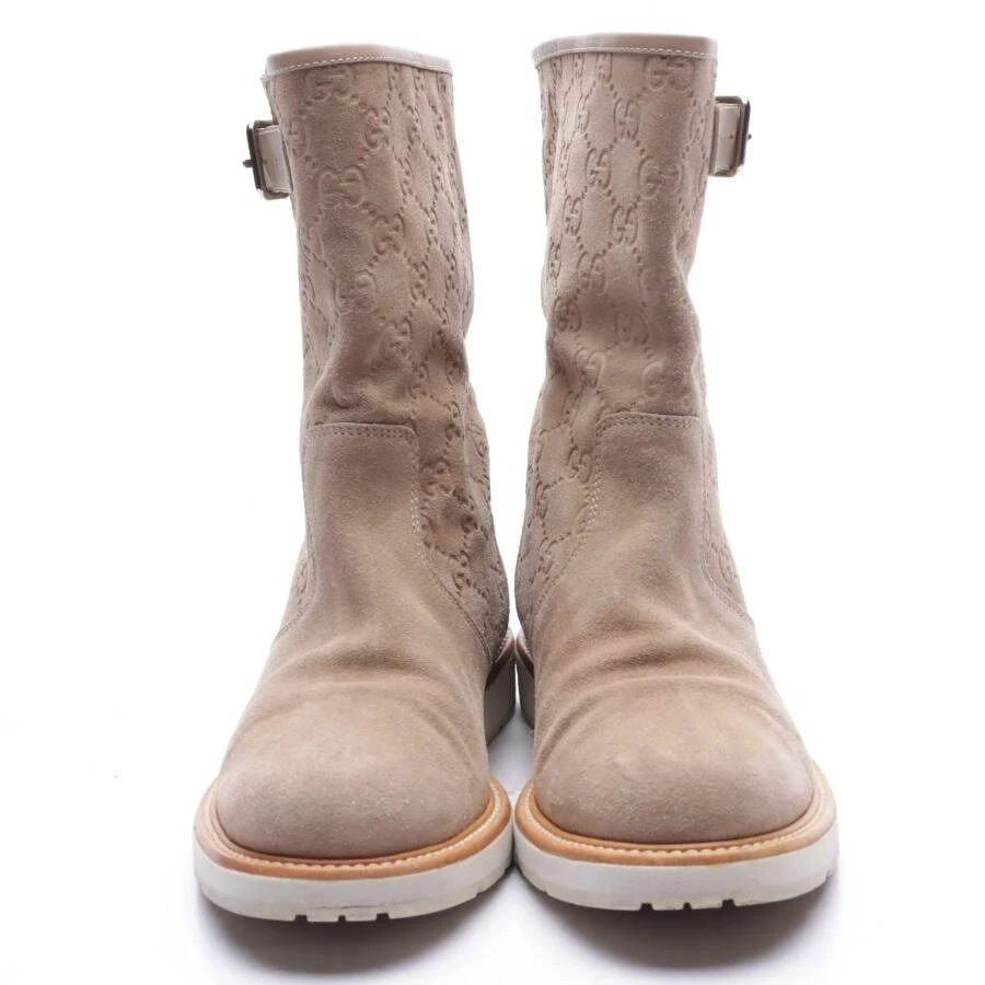 Gucci Ankle Boots EUR 37.5 Beige 4 Gucci Ankle Boots EUR 37.5 Beige – Bild 2