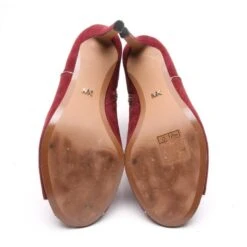 Michael Kors Ankle Boots EUR 39 Red -Boots Style Shop 1958185 61 image 4 65f6d175e0474