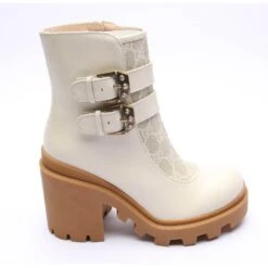 Gucci Ankle Boots EUR 36.5 Cream