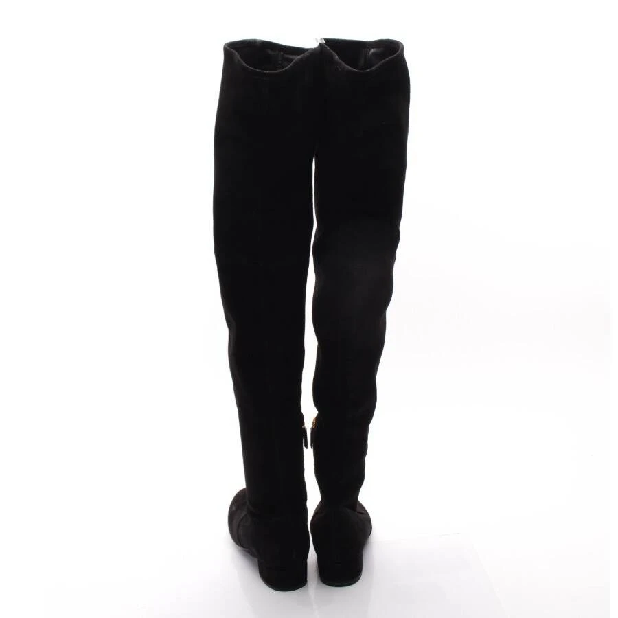 Prada Overknee Boots EUR 37 Black 5 Prada Overknee Boots EUR 37 Black – Bild 3