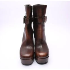 Miu Miu Biker Boots EUR 40 Brown -Boots Style Shop 1967301 37 image 2 660cf4cb0496f