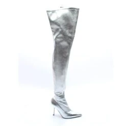 Paris Texas Overknee Boots EUR 35.5 Silver
