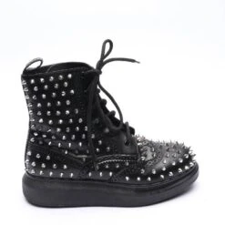 Alexander McQueen Biker Boots EUR 39 Black