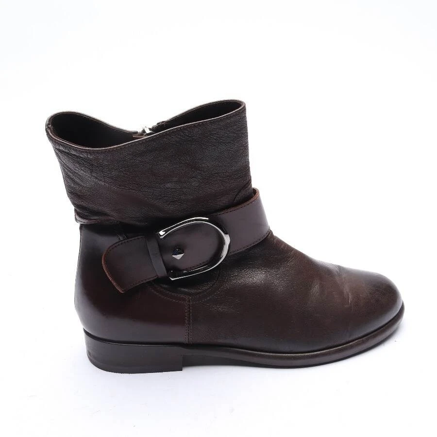 Giorgio Armani Ankle Boots EUR38 Dark Brown 3 Giorgio Armani Ankle Boots EUR38 Dark Brown