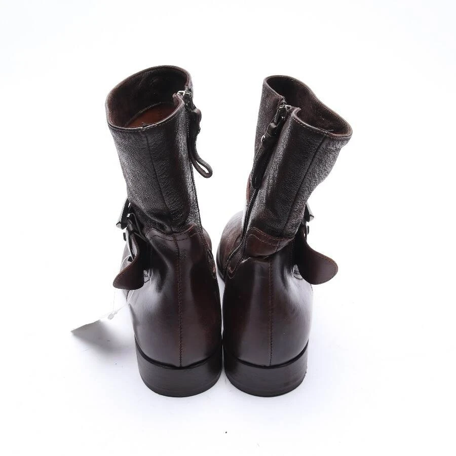 Giorgio Armani Ankle Boots EUR38 Dark Brown 5 Giorgio Armani Ankle Boots EUR38 Dark Brown – Bild 3