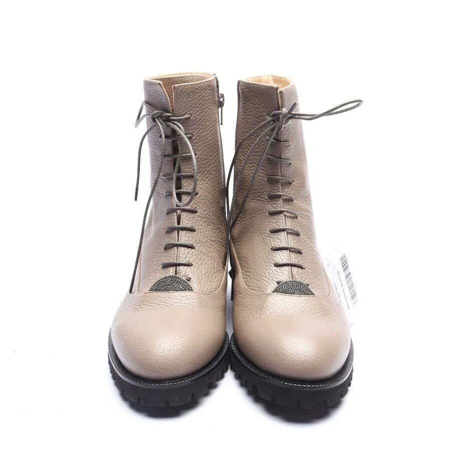 Fabiana Filippi Biker Boots EUR38 Light Brown 4 Fabiana Filippi Biker Boots EUR38 Light Brown – Bild 2