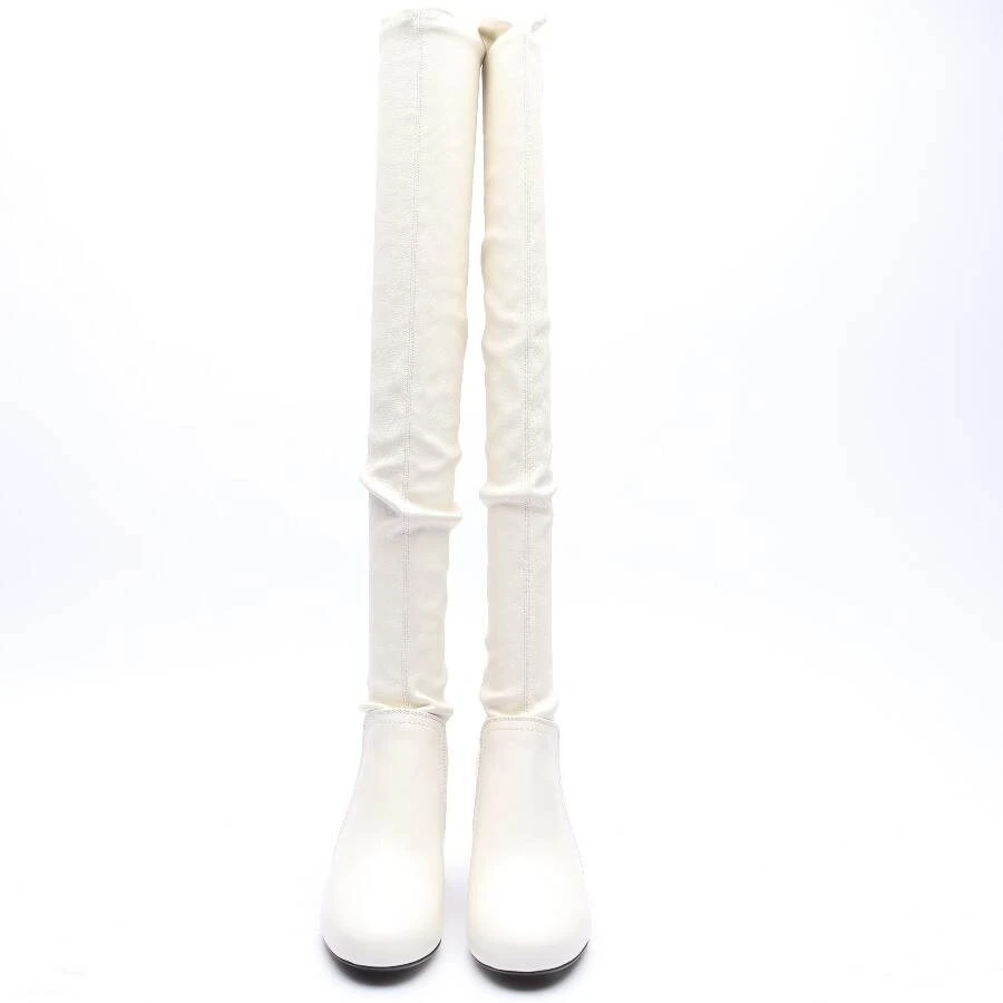 Lemaire Overknee Boots EUR 36 Beige 4 Lemaire Overknee Boots EUR 36 Beige – Bild 2