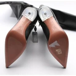 Amina Muaddi Overknee Boots EUR 40 Black -Boots Style Shop 1979668 49 image 4 662aba8a9d1fc