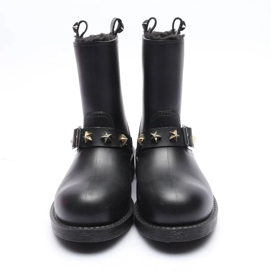 JUST CAVALLI Rain Boots EUR38 Black 4 JUST CAVALLI Rain Boots EUR38 Black – Bild 2