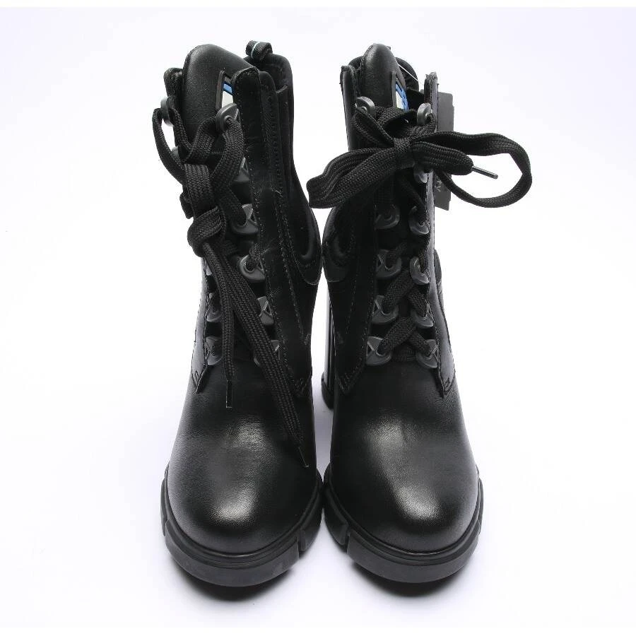 Prada Ankle Boots EUR 38.5 Black 4 Prada Ankle Boots EUR 38.5 Black – Bild 2