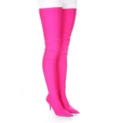 Balenciaga Overknee Boots EUR 37,5 Fuchsia